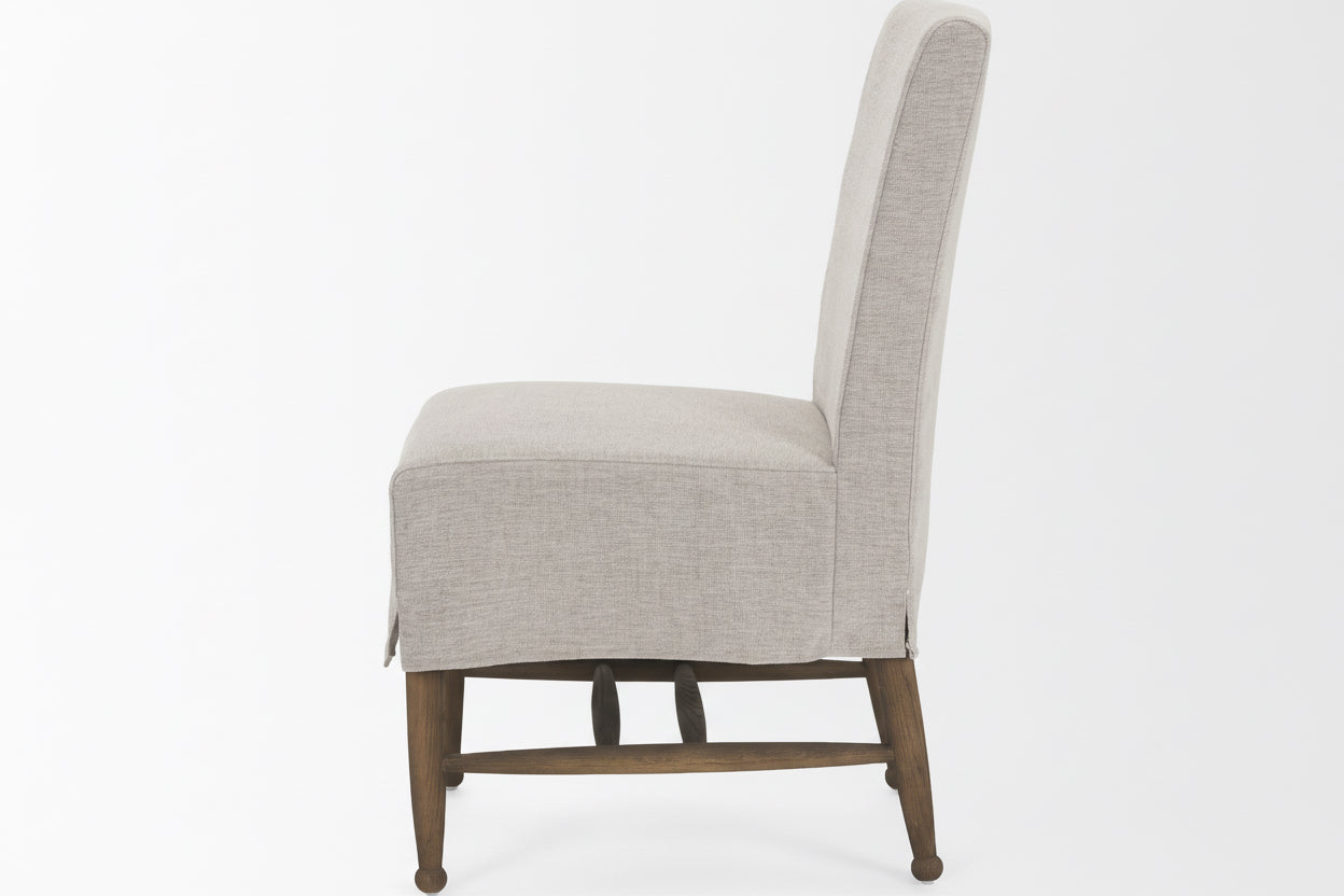 WHITLEY GREY OAK DINING CHAIRS