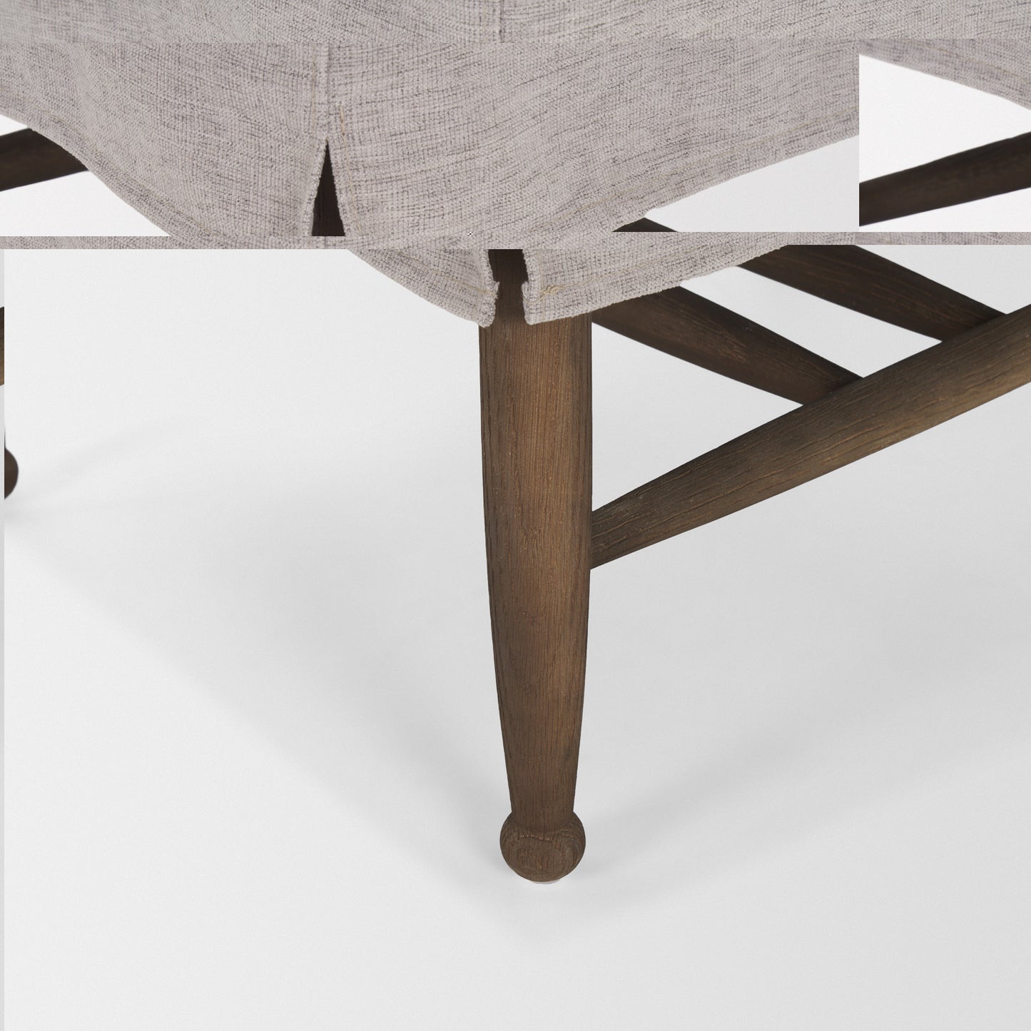 WHITLEY GREY OAK DINING CHAIRS
