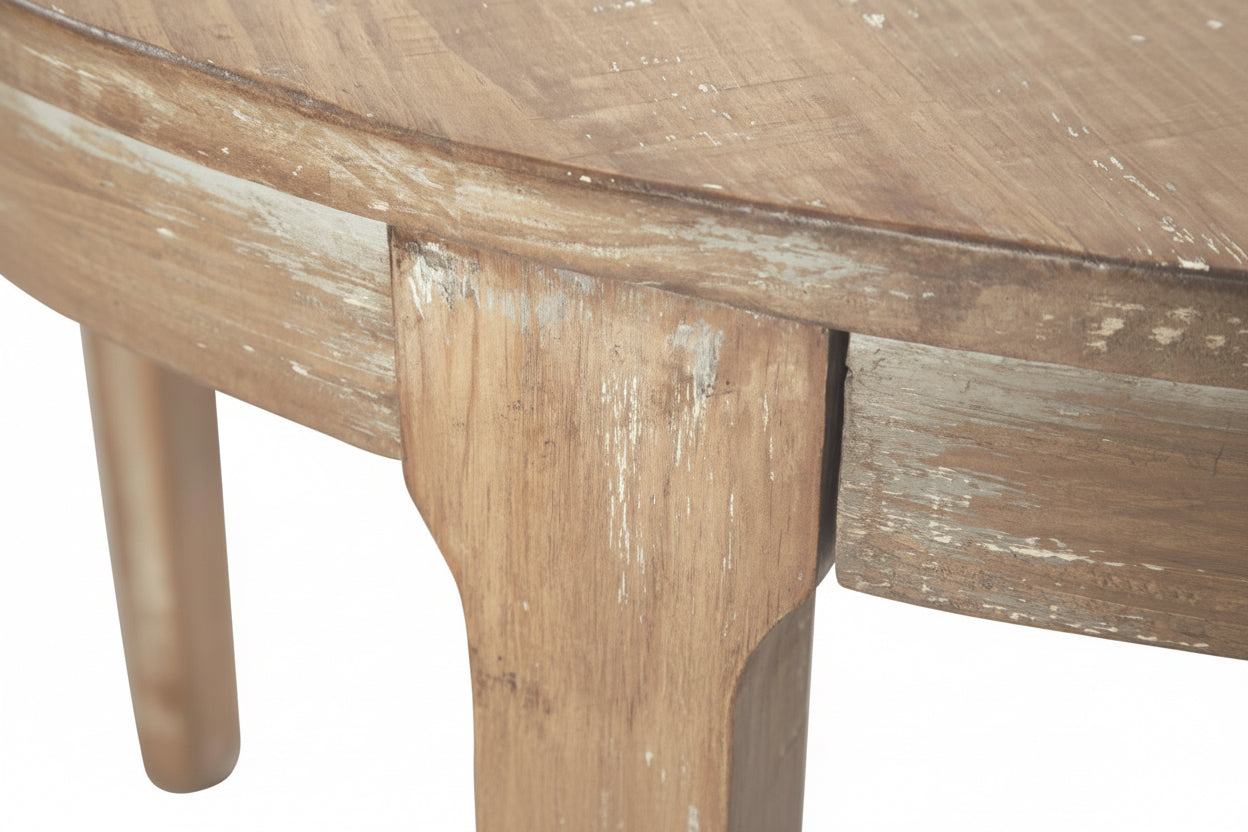 Dining Table Round Farmhouse 55x30x33 #47