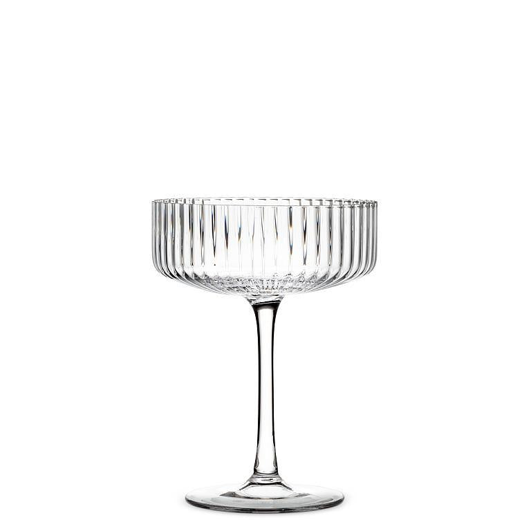 Tight Optic Cocktail Coupe Set of 4