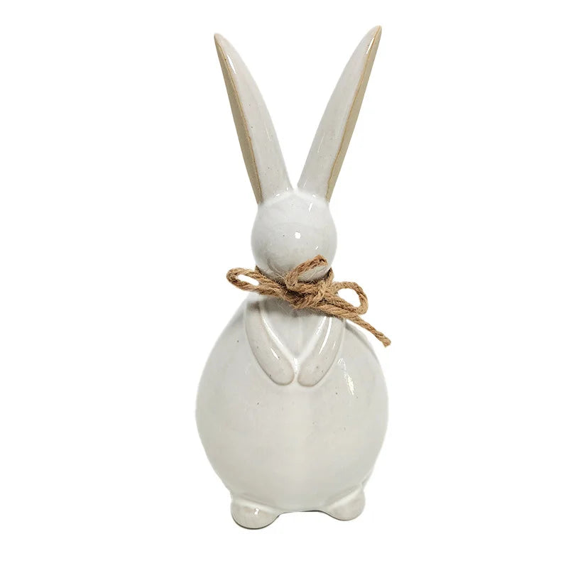 Ceramic Bunny with Bow