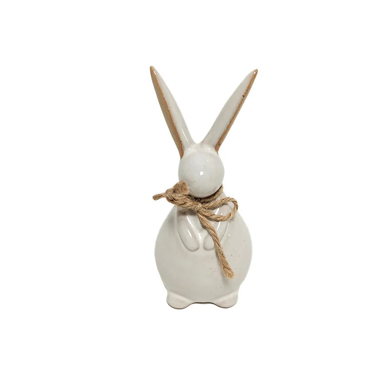 Ceramic Bunny with Bow