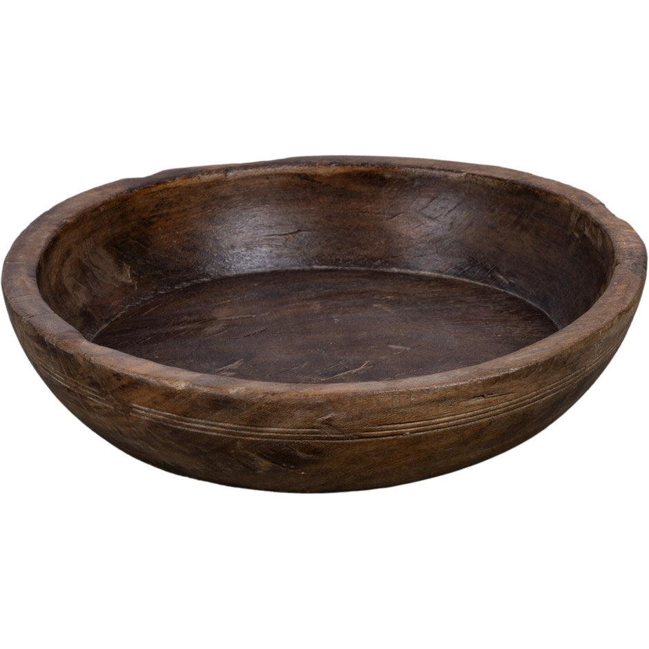 Vintage Wooden Bowl