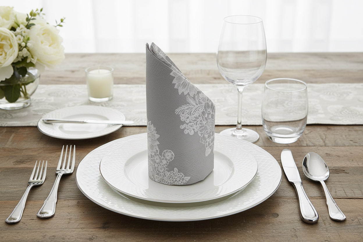 Lovely Lace Napkins Lg