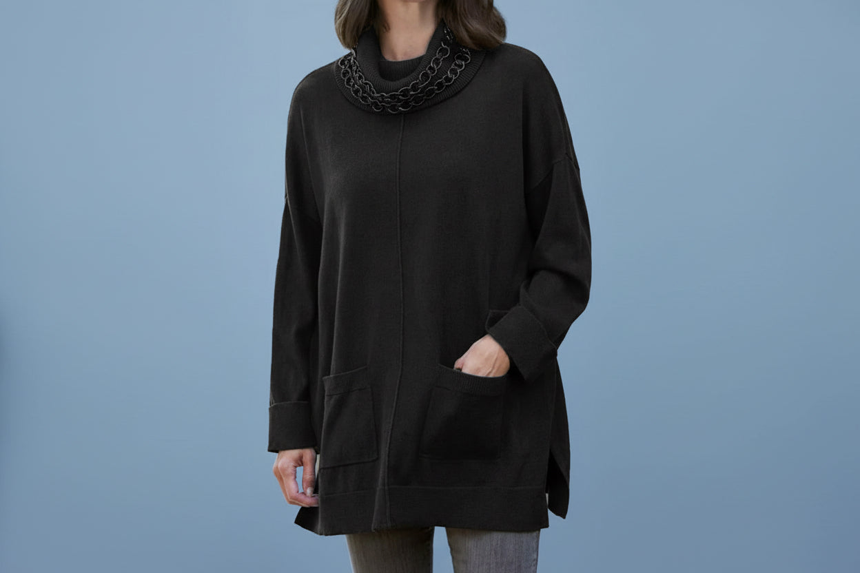 Pullover Turtleneck Sweater