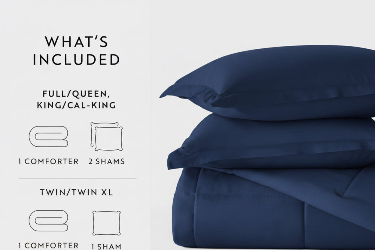 Diamond Stripe Down Alternative Comforter