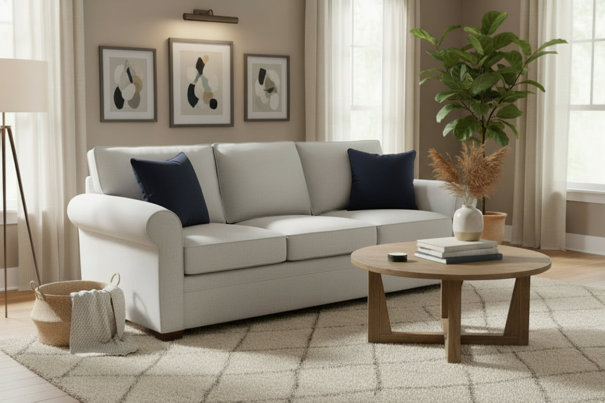 Diaz Sofa 36"x37"x84" Infusion Seltzer