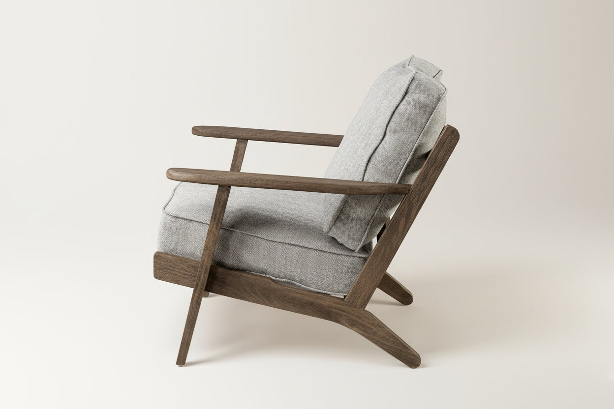 Olympus VI - Frost Grey Fabric