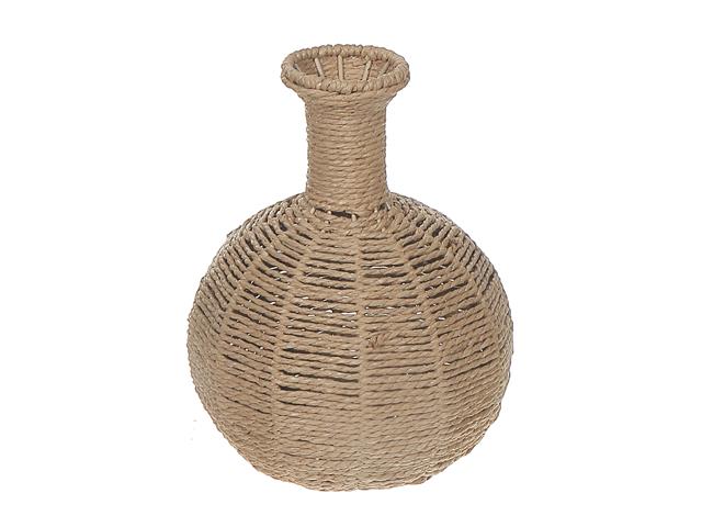 Boho Chic Paper Woven Vases