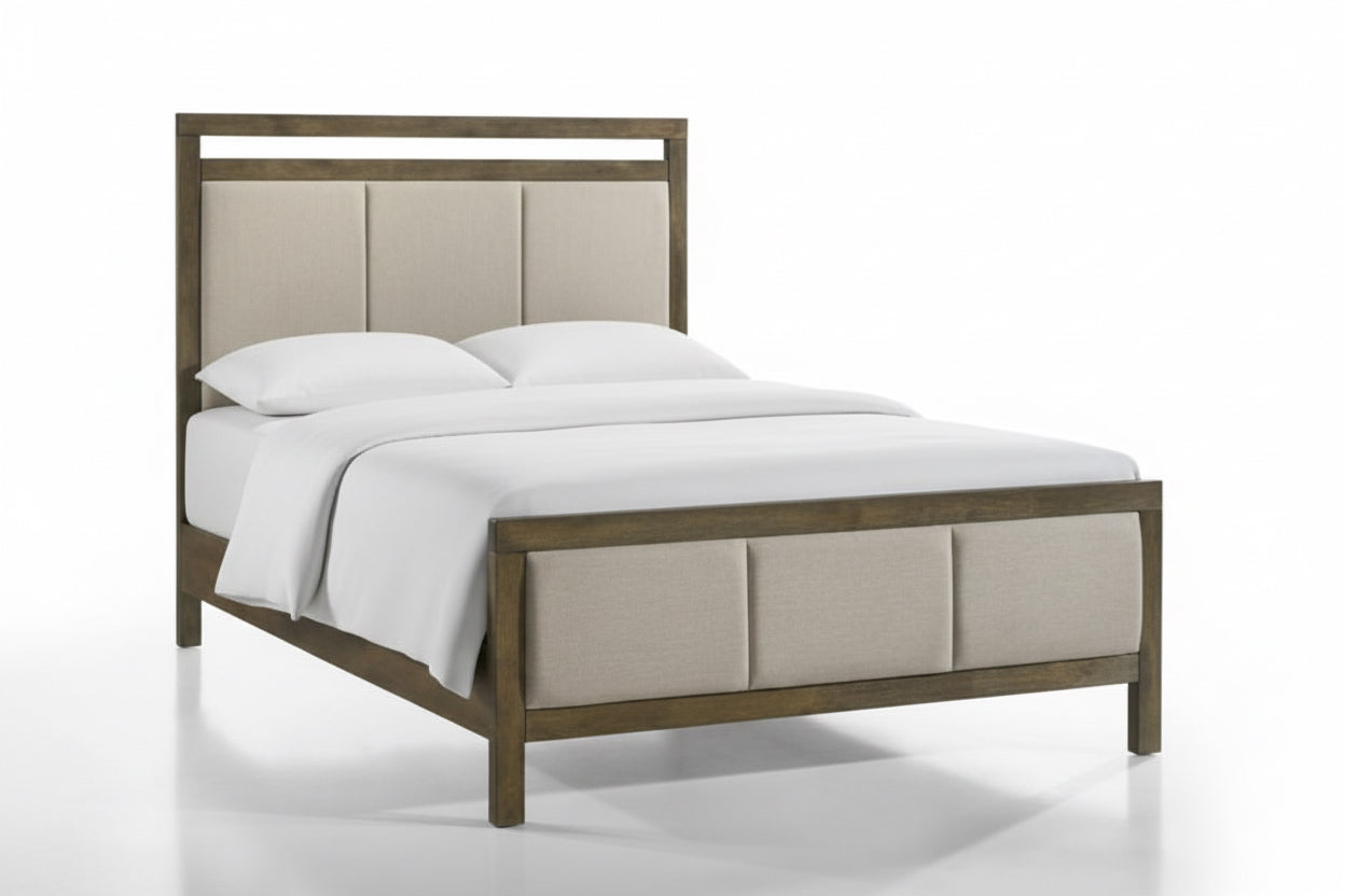 Winston Bed Vintage Walnut