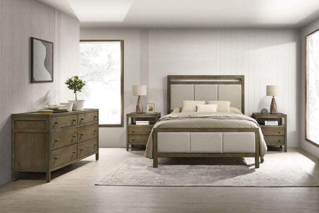 Winston Queen Bed Vintage Walnut