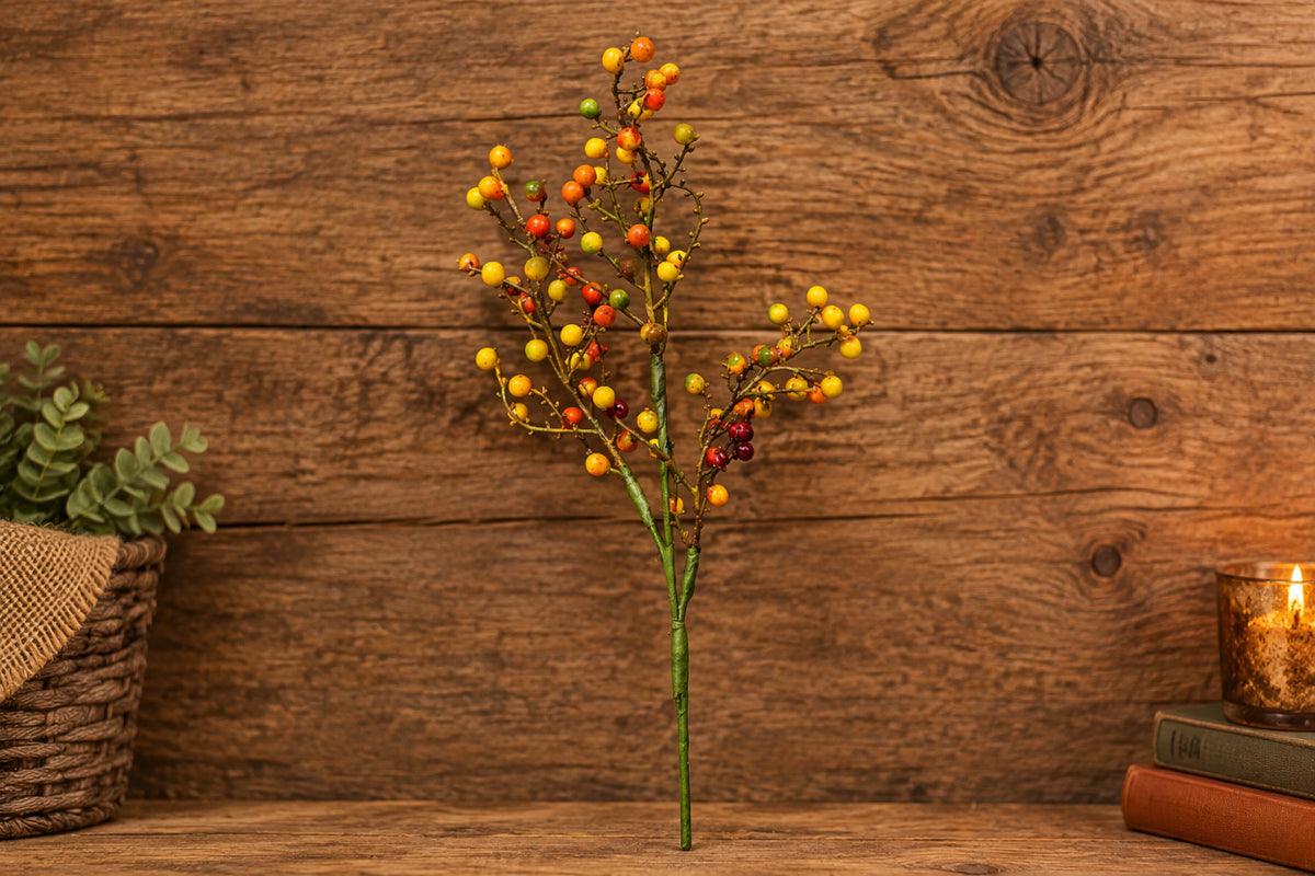 Berry 20″ Spray – Yellow/Orange