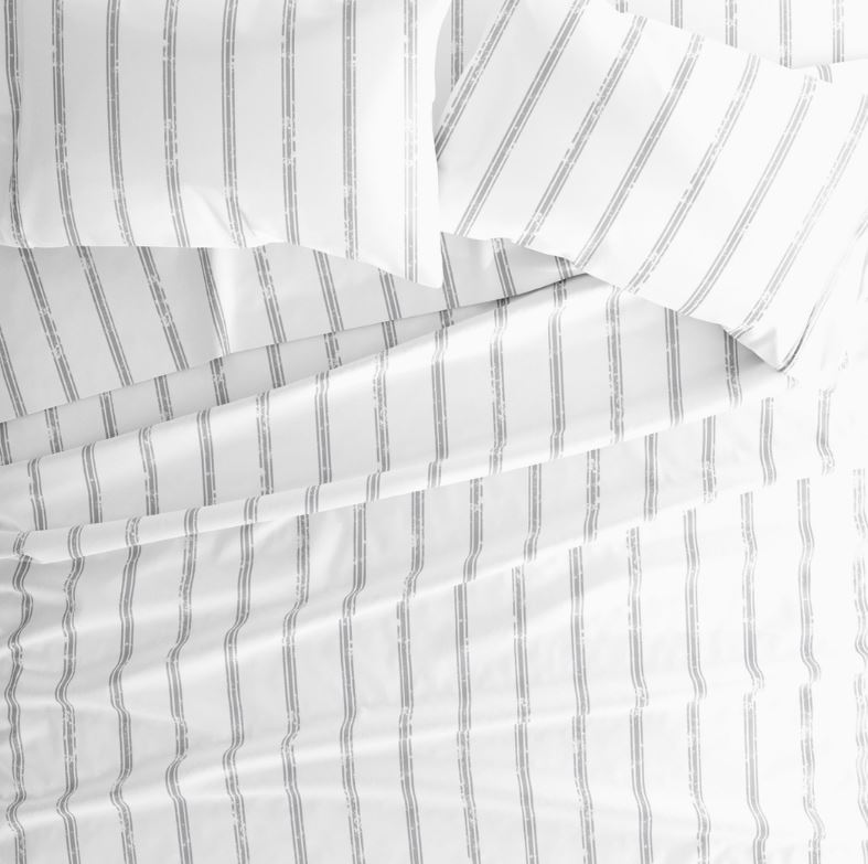 Distressed Line Pattern - 4 Piece Sheet Set