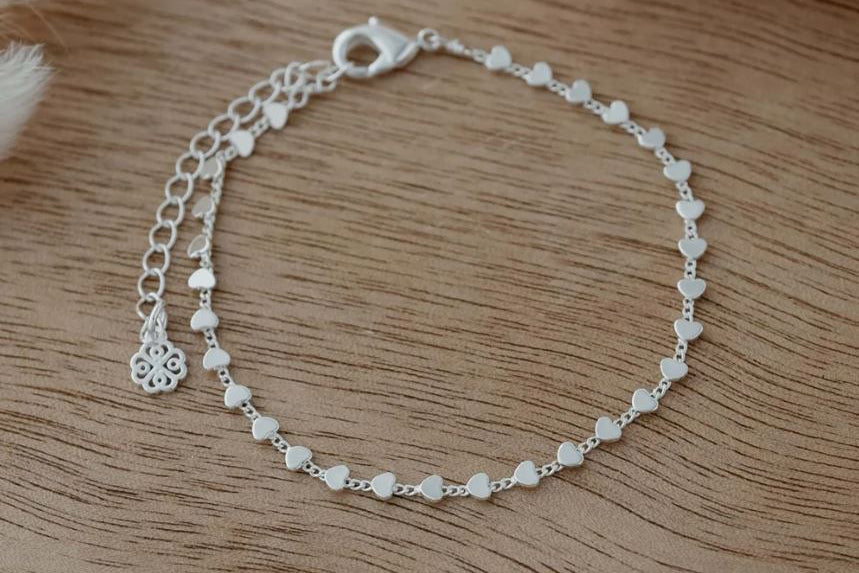 Heart Chain Bracelet