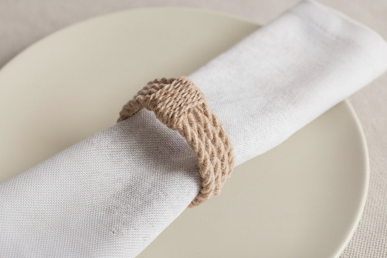 JUTE NAPKIN RINGS