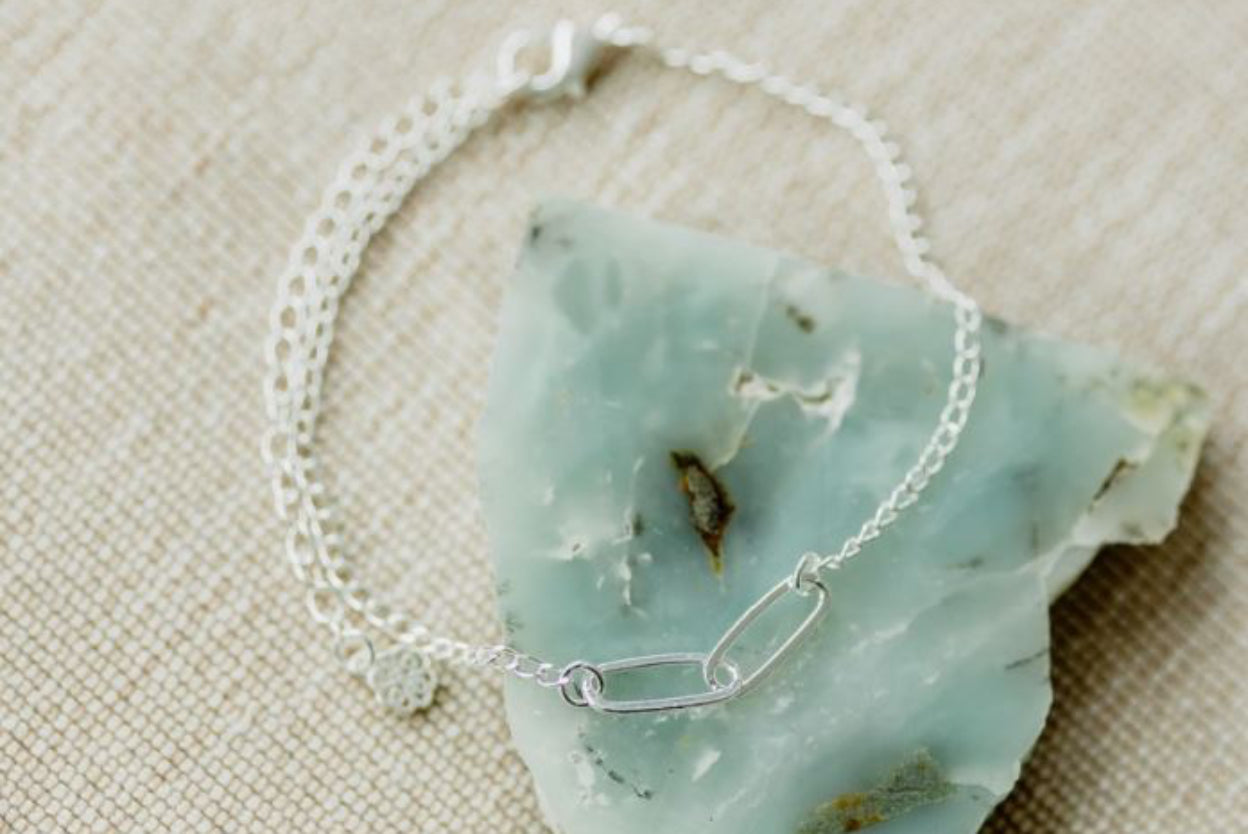 LINKED FOREVER ANKLET