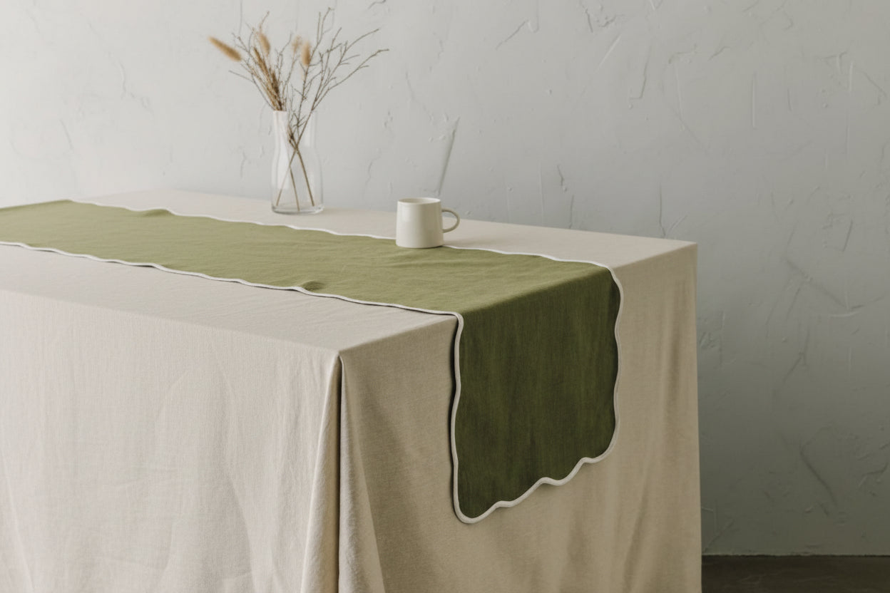 Olive Branch Florence Table Runner