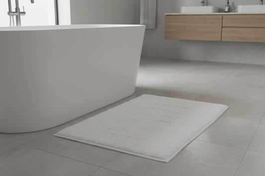 Microfiber Bath Mat Chenille Woven - 20 X 32