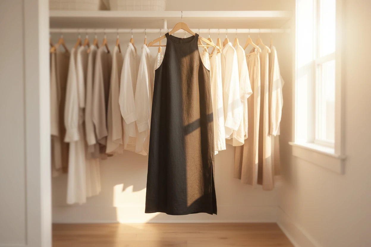 Linen Dress 25156