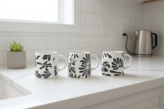 Assorted Flower Mugs