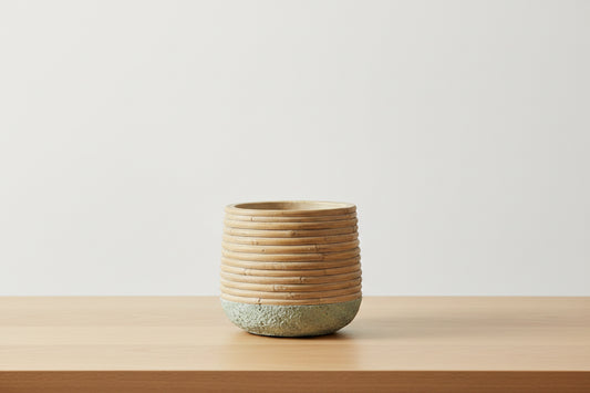 Rattan Wrap Planter 5"