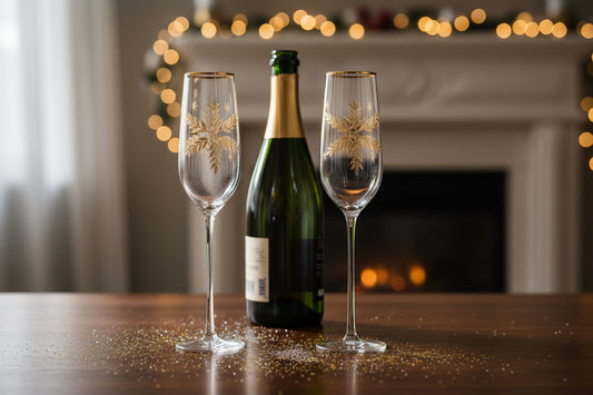 Snowflake Glassware - Set of 4