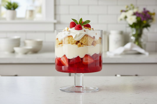Sm Pedestal Trifle Bowl