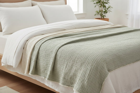 Overstitch Throw