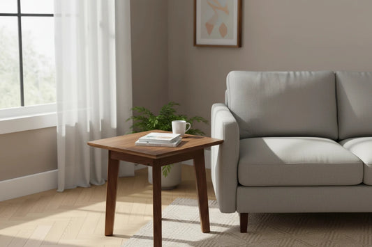 Gia Side Table - Warm Pecan