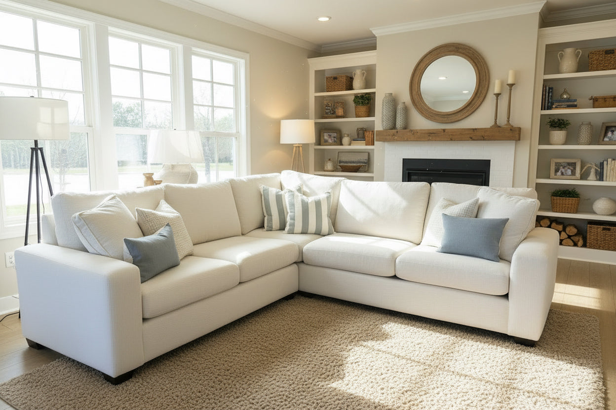 Cannon 3pc Sectional - 109" x 109"