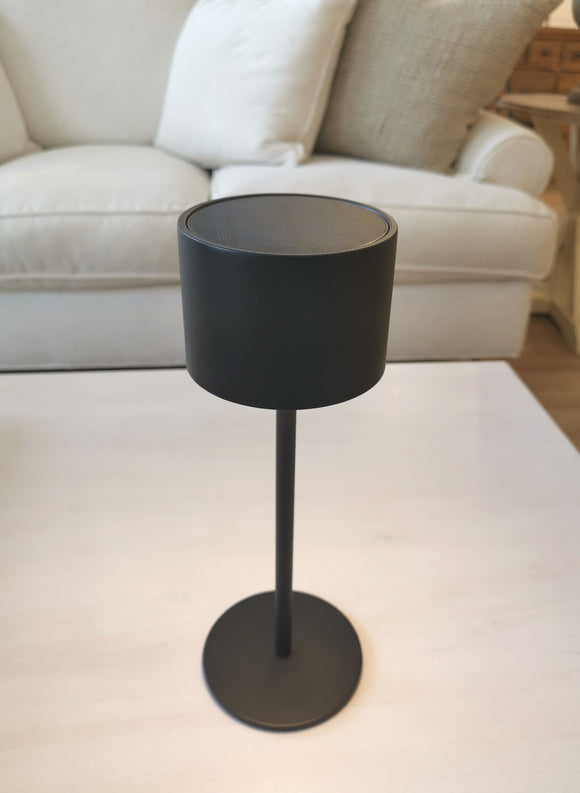 Indoor/Outdoor Lamp - Black Shade