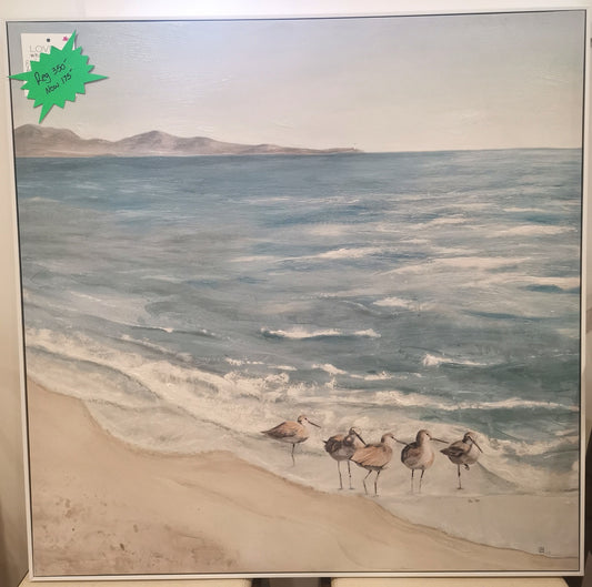 Bird on Beach 40x40 #41
