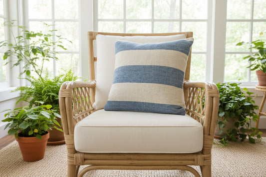 Cushion Cover - Two Sides in Cotton 18" X 18"