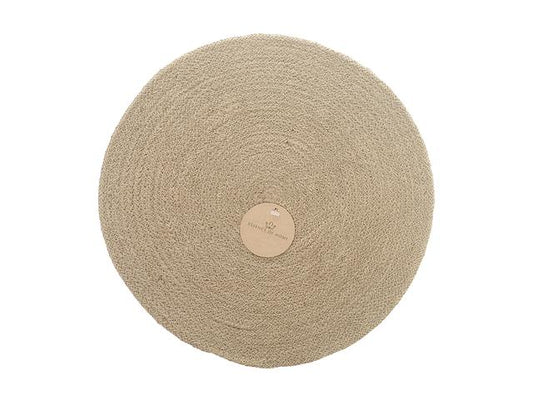 JUTE ROUND PLACEMAT SET OF 4