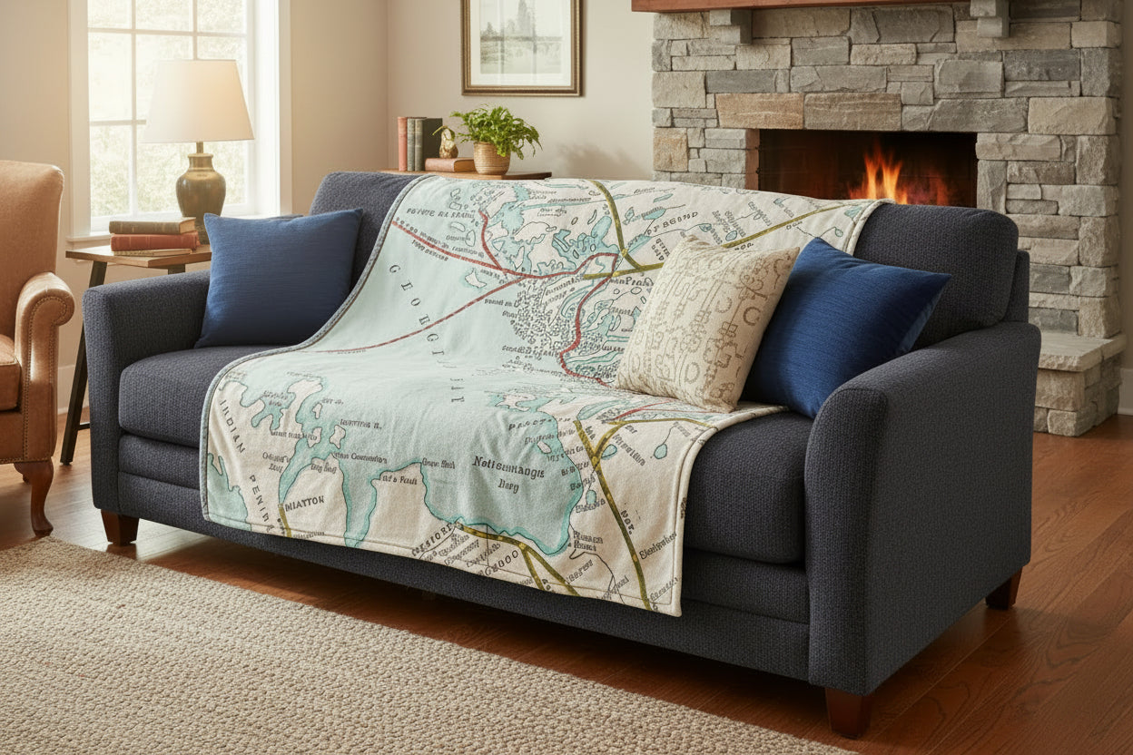 Georgian Bay Blanket All Season (Sherpa) 60"x80"