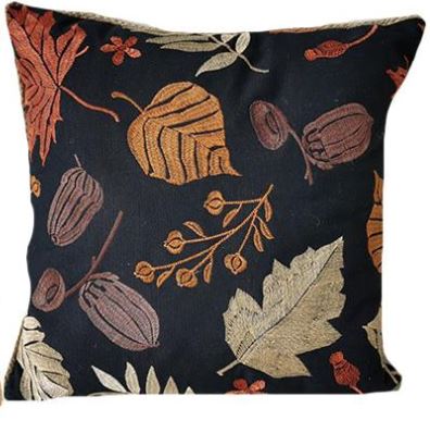 Asst Fall Leaf Pillows