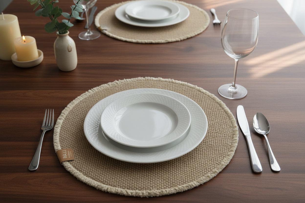 BALI PLACEMATS ROUND 15 "