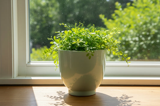 Brany Planter Mint Green-White-Grey