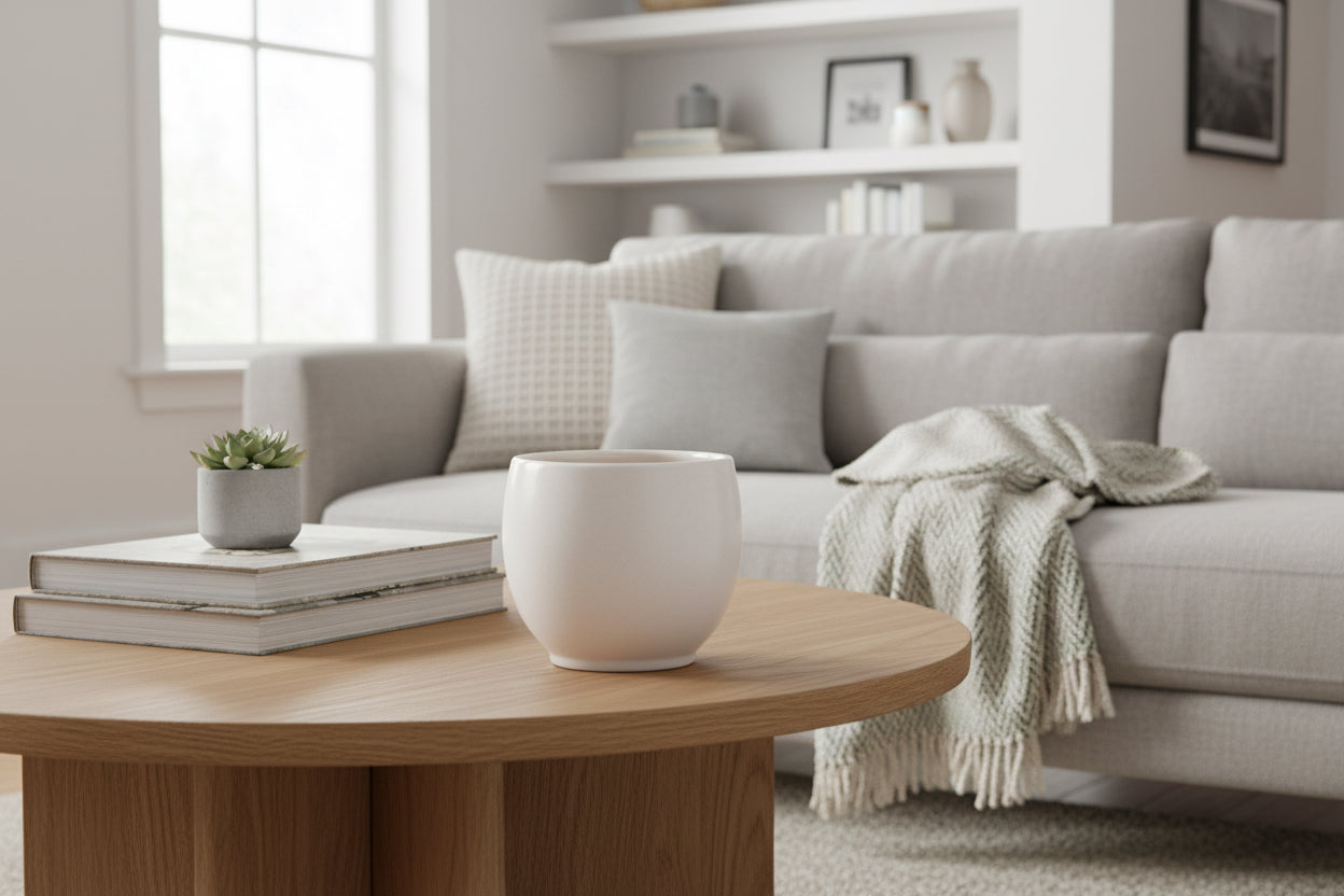 Brany Planter Mint Green-White-Grey