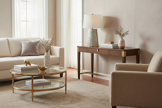 Calma Table Lamp 17x30x17"