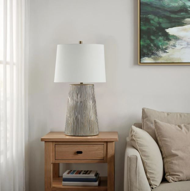 Calma Table Lamp 17x30x17"