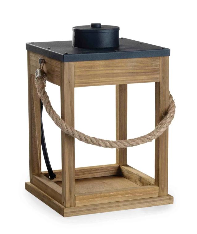 Wooden Lantern Candle Warmer