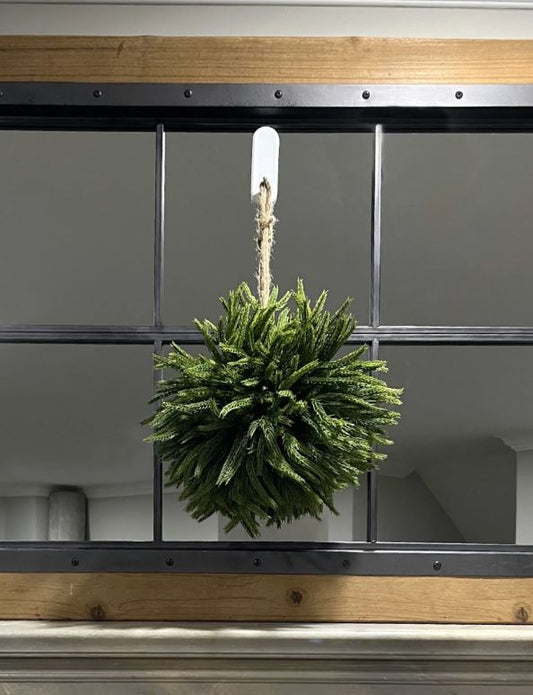 13" FRESH TOUCH NORFOLK HANGING BALL