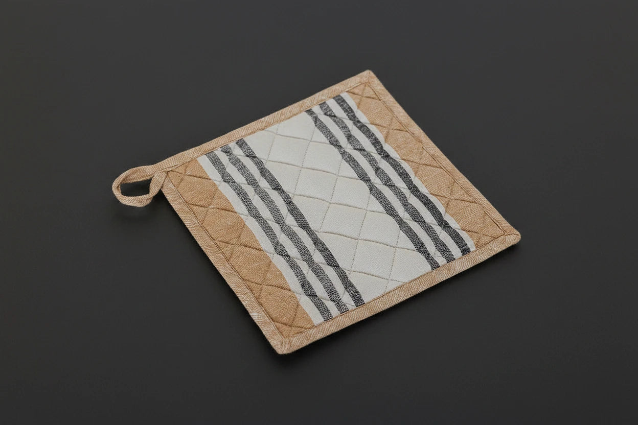 Pot Holder in Printed Cotton