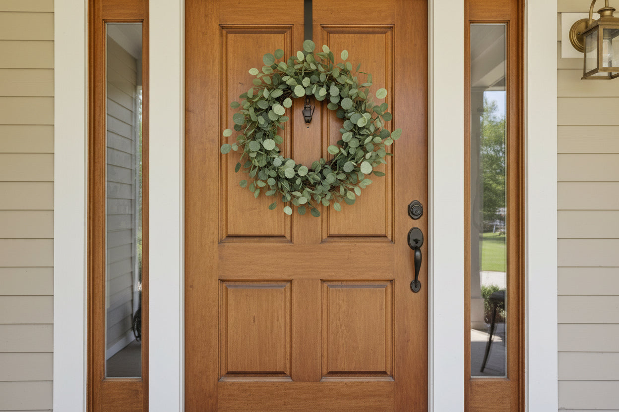 Rural Artificial Plant Decorative Wreath