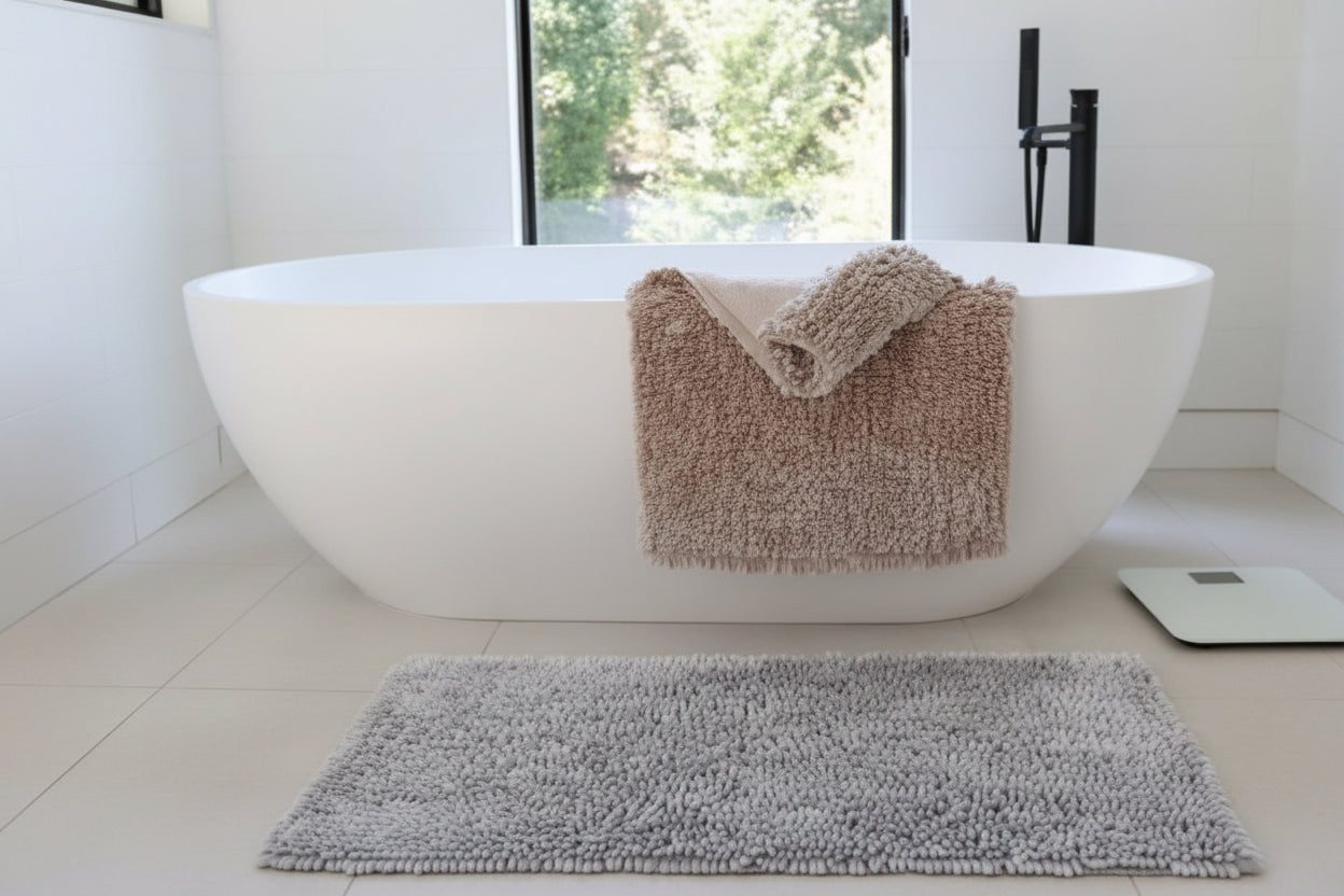 Microfiber Bath Mat Chenille Woven - 20 X 32