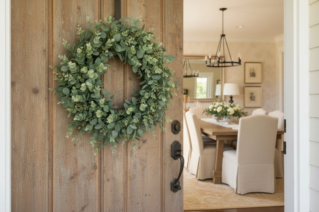 22" Rustic Country Wreath Decor